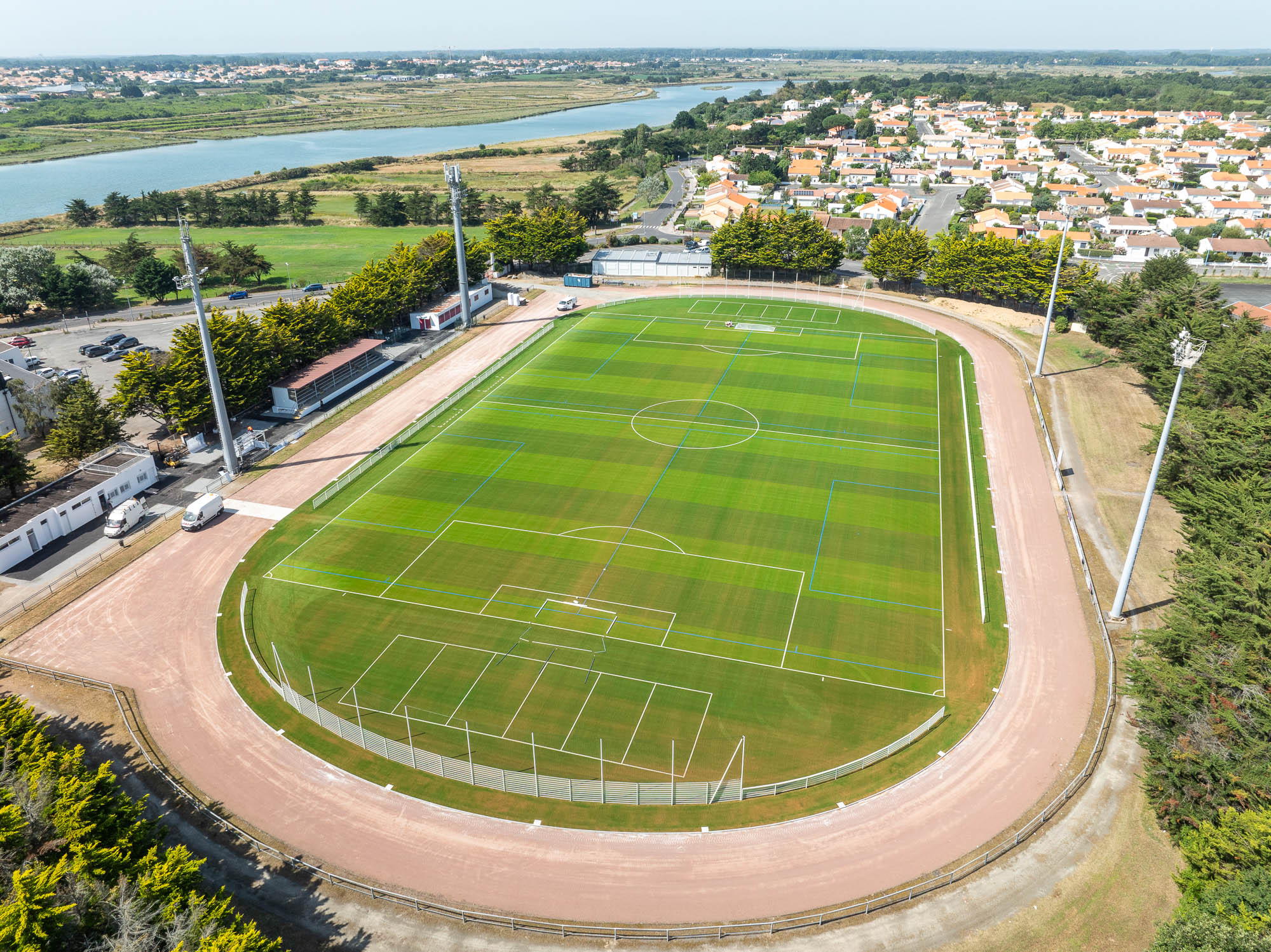 Stade de la Vie Saint Gilles Croix de Vie -  Crédit Julien GAZEAU